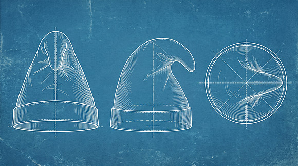 Phrygian Cap Blueprint Angles