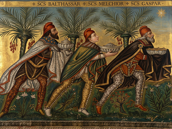 AI Painting Recreation - The Three Magi