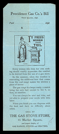 Vintage Bill Back - Providence Gas Company