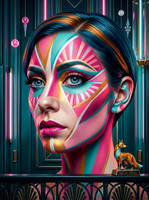Neon Deco Vixen