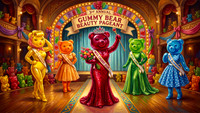 Gummy Bear Beauty Pageant