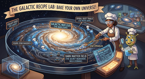 Galactic Recipe Lab: Bake Your Own Universe!