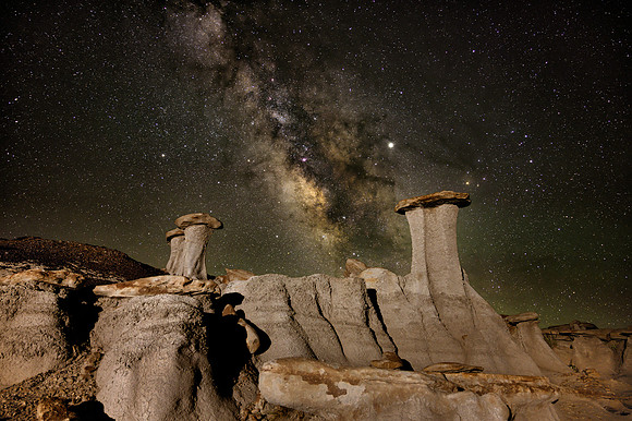 Milky Way (Ah-Shi-Sle-Pah Wilderness, New Mexico, USA)