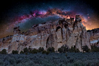 Milky Way over Grosvenor Arch