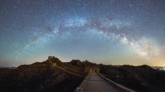 The Great Wall Milky Way