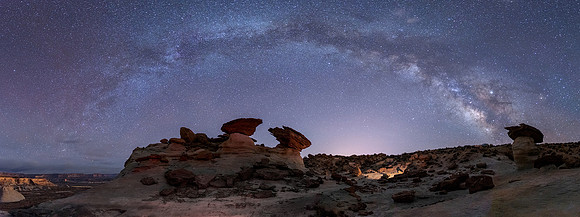 Milky Way Arch over Studhorse Point (Arizona, USA)