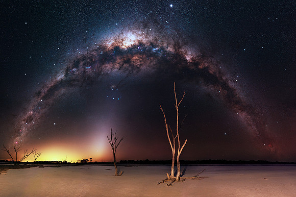 Milky Way & Zodiacal Light at Nambling Lakes - Dowerin, Western Australia