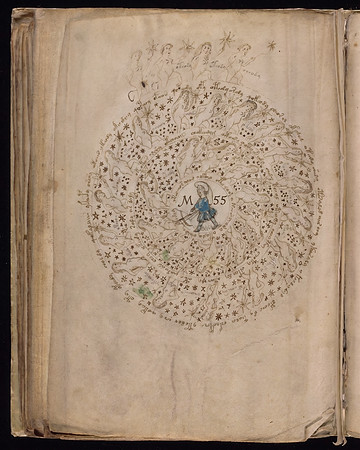 Nostravoynich Manuscript Page - M55 Sagittarius Wheel