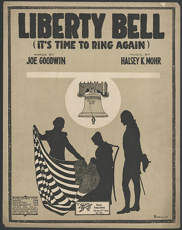 Sheet Music Cover - Liberty Bell (It's Time To Ring Again) (circa 1917)