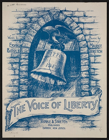 Sheet Music Cover - The Voice of Liberty (circa 1917)