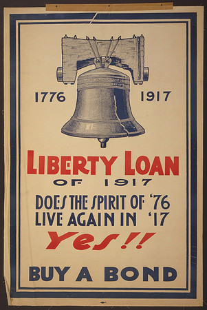 World War I Poster - Liberty Loan (circa 1917)