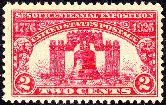 United States Postage Stamp - Liberty Bell 150th Anniversary 1926 Issue