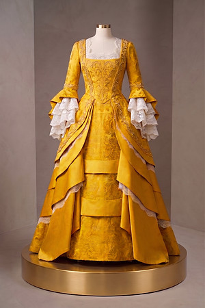 Martha's Golden Millennium Dress
