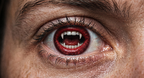 Vampire Eye Mouth