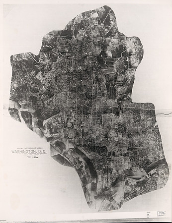 Aerial photographic mosaic, Washington, D.C. (published circa 1918)
