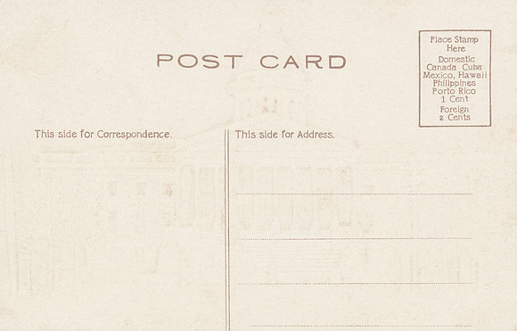 Vintage Postcard Copyspace 14