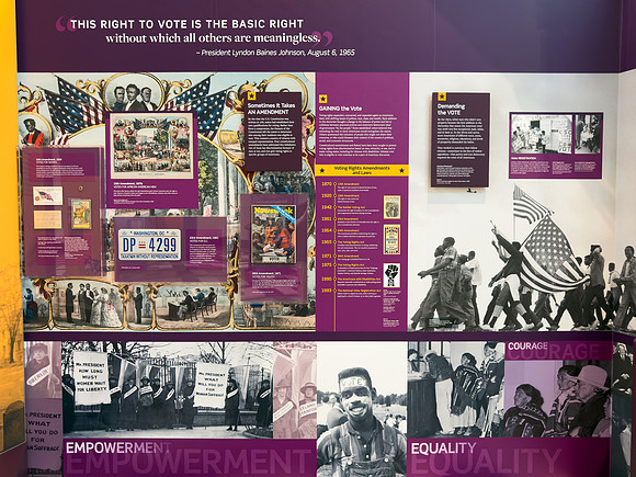 Interpretive Signs - The Right to Vote
