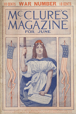 Vintage McClure's Magazine Front Cover - June 1898