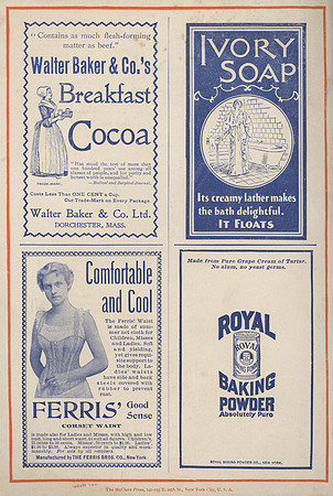 Vintage 1898 Ads - McClure's Magazine