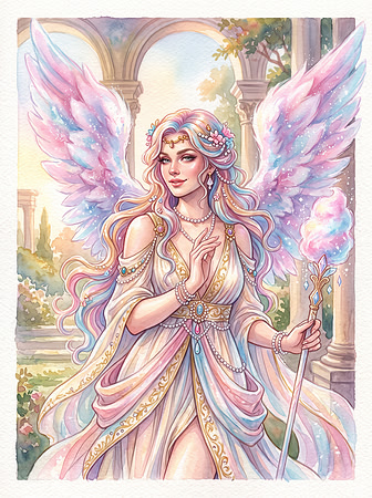Cotton Candy Angel