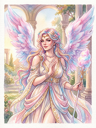 Cotton Candy Angel