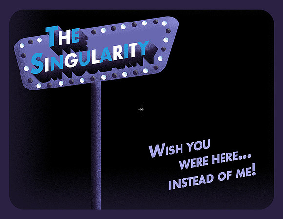 NASA Postcard: The Singularity