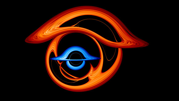 Doubly Warped World of Binary Black Holes