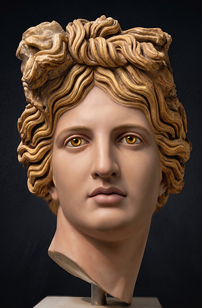 Golden Gaze of Apollo Belvedere