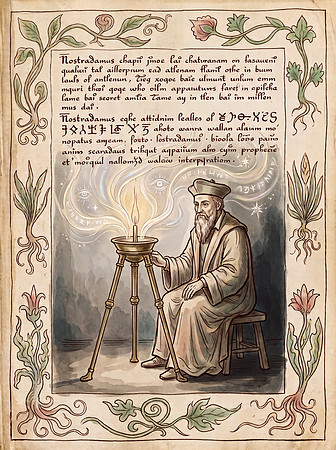 Nostravoynich Prophecy - Century I, Quatrain 1
