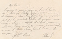 Vintage Postcard Message 6