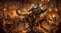 Merlin's Mechanical Rodeo