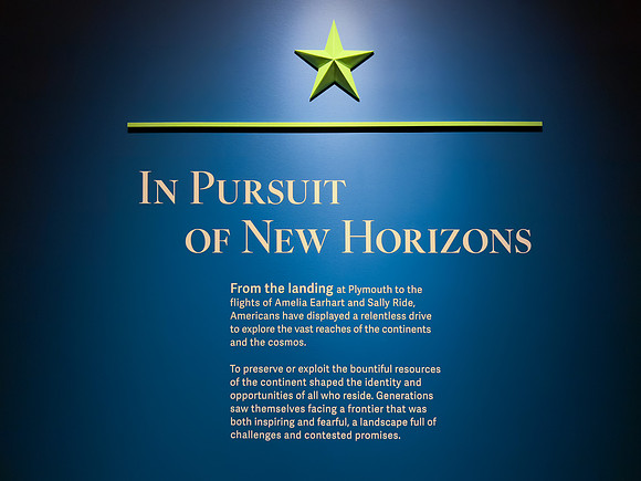 Interpretive Sign - In Pursuit of New Horizons