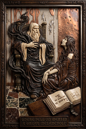 Merlin's Great Melancholy Relief