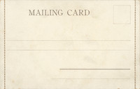 Vintage Mailing Card Copyspace