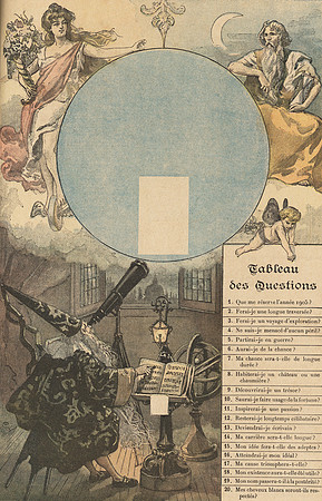 Vintage French Fortune-telling for 1905