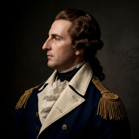 AI Color Portrait Recreation - Richard Montgomery