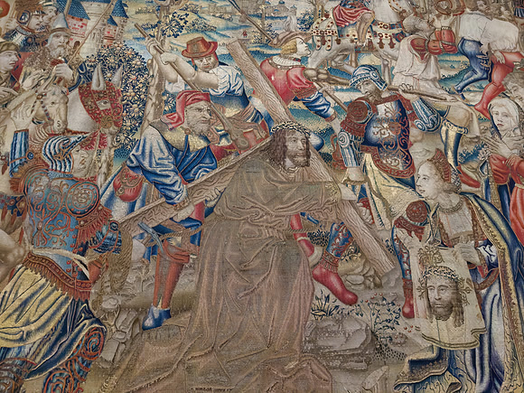 Flemish Tapestry - The Procession to Calvary