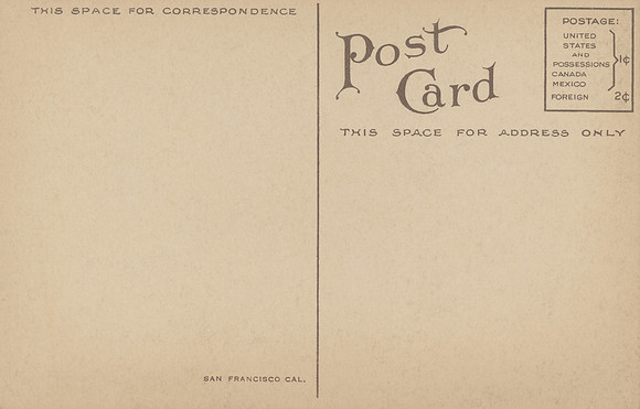 Vintage Postcard Copyspace 20