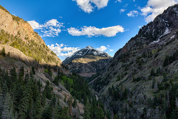 Flanked Pyramid Mountain