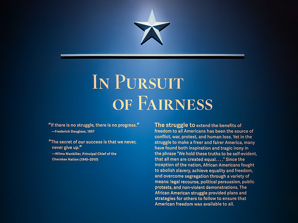 Interpretive Sign - In Pursuit of Fairness