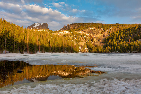Thawing Bear Lake