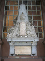 Richard Montgomery Monument at St. Paul's Chapel, New York City, New York, USA