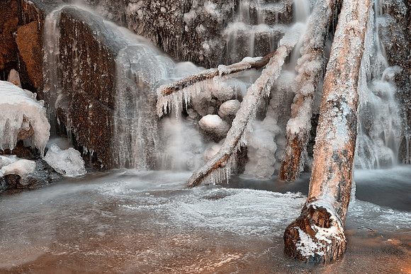 Frozen Avalon Falls