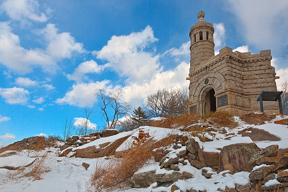 Winter Gettysburg Castle