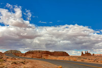 Winding Desert Road of Goblin Valley