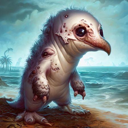 Zombie Beach Bird