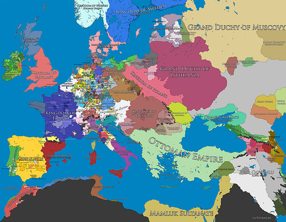 Europe in 1500
