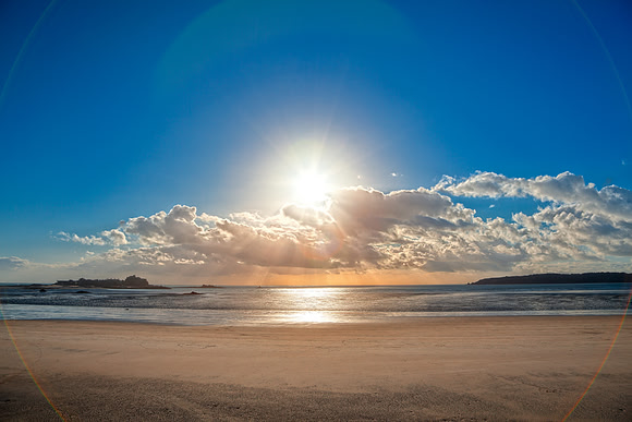 Jersey Coastal Sunset