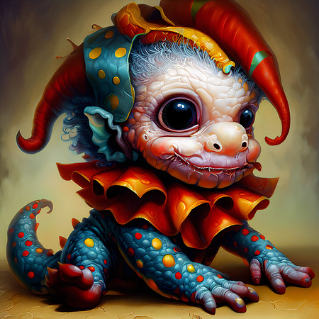 Baby Clown Dragon