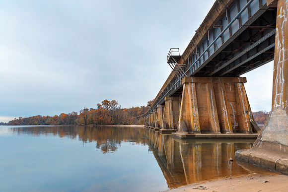 Rustic Leesylvania Bridge